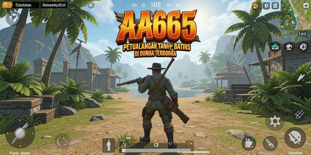 Gameplay AA666 yang menakjubkan di dunia terbuka dengan kebebasan eksplorasi.