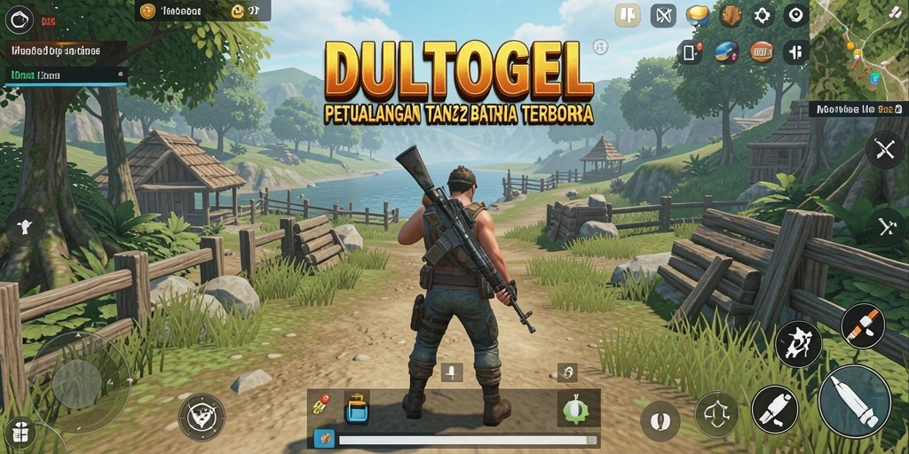 Gameplay DULTOGEL yang memikat dengan dunia luas untuk dijelajahi.