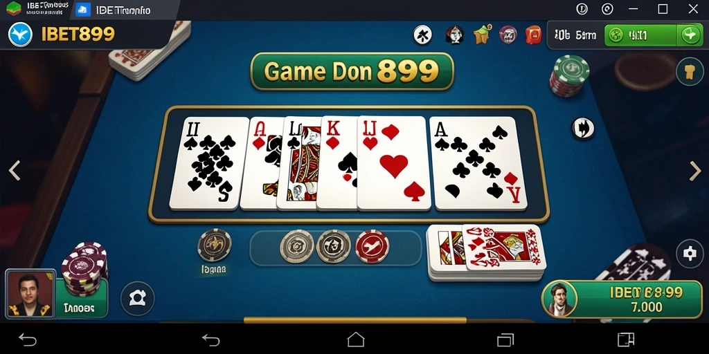 Tampilan gameplay yang seru dalam IBET899 dengan fitur domino yang menarik.