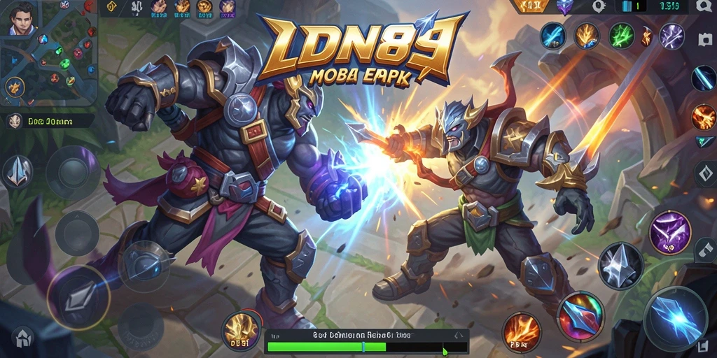Tampilan utama gameplay seru dan menarik di IDN89.