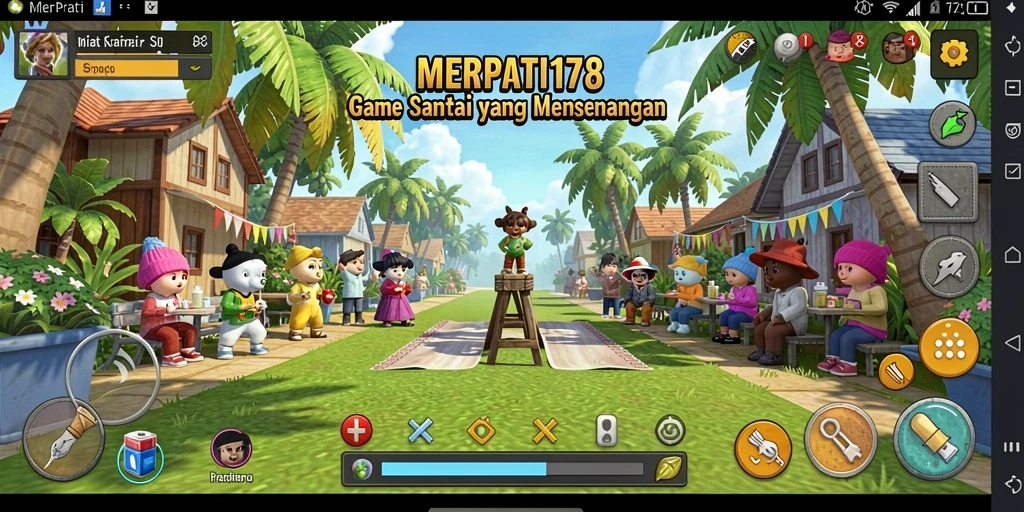 Tampilan gameplay MERPATI178 yang menenangkan dan menyenangkan.