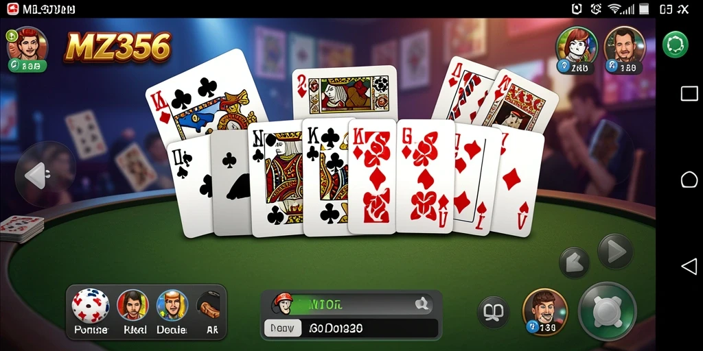 Tampilan utama gameplay MZ356 yang menarik dan interaktif.