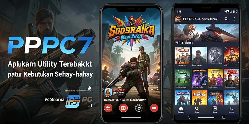 Tampilan antarmuka intuitif dari PCPC7 untuk manajemen tugas.