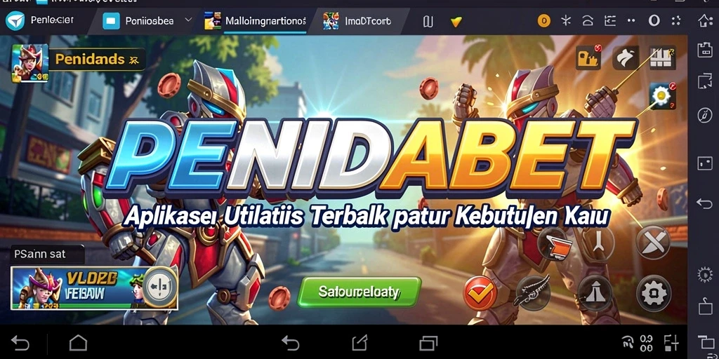 Tampilan antarmuka PENIDABET yang user-friendly dan fungsional.