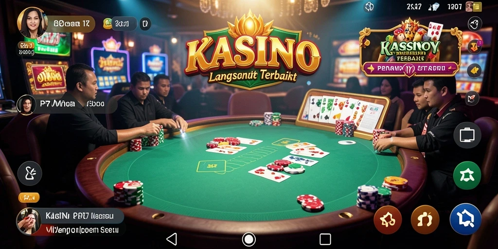 Gameplay Live Casino yang seru dan interaktif di PP7.