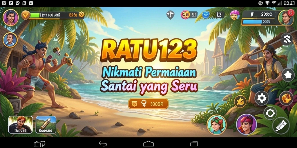 Tampilan gameplay <strong>RATU123</strong> yang menarik dan penuh warna.