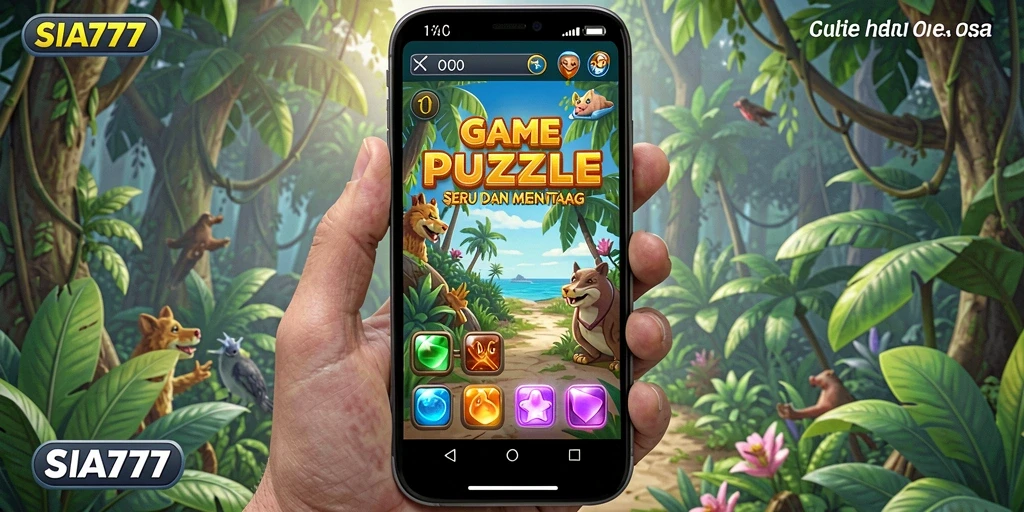 Tampilan gameplay SIA777 dengan berbagai teka-teki menarik.