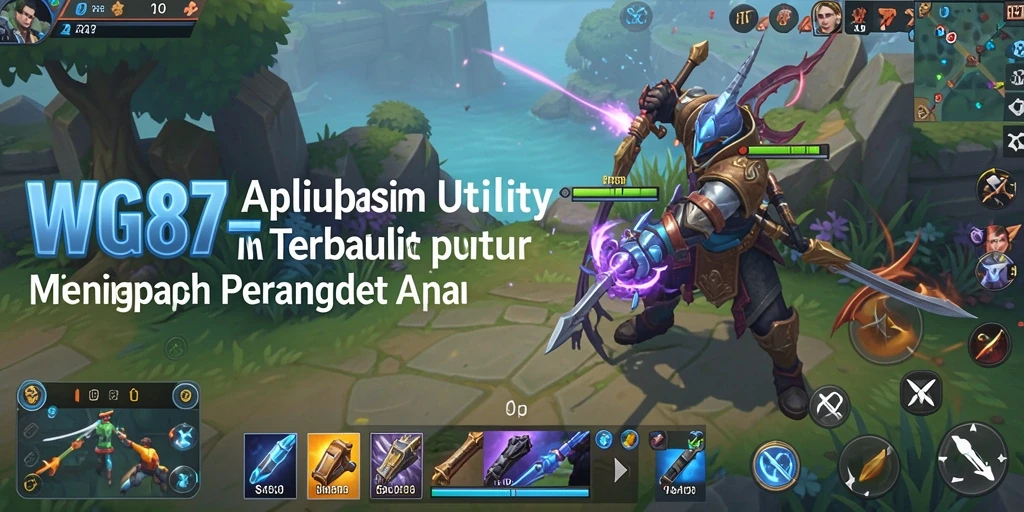 Tampilan antarmuka yang sederhana dan intuitif pada WG87.